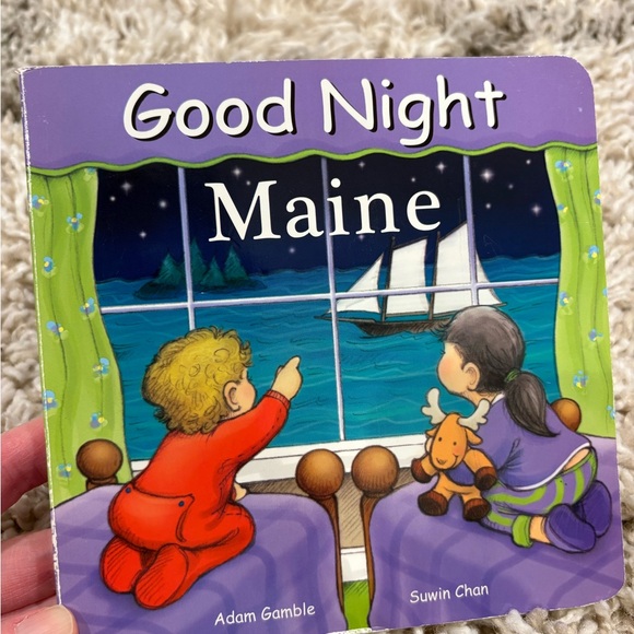 Good Night Board Books America NJ Maine Florida Central Park San Diego - Picture 6 of 8